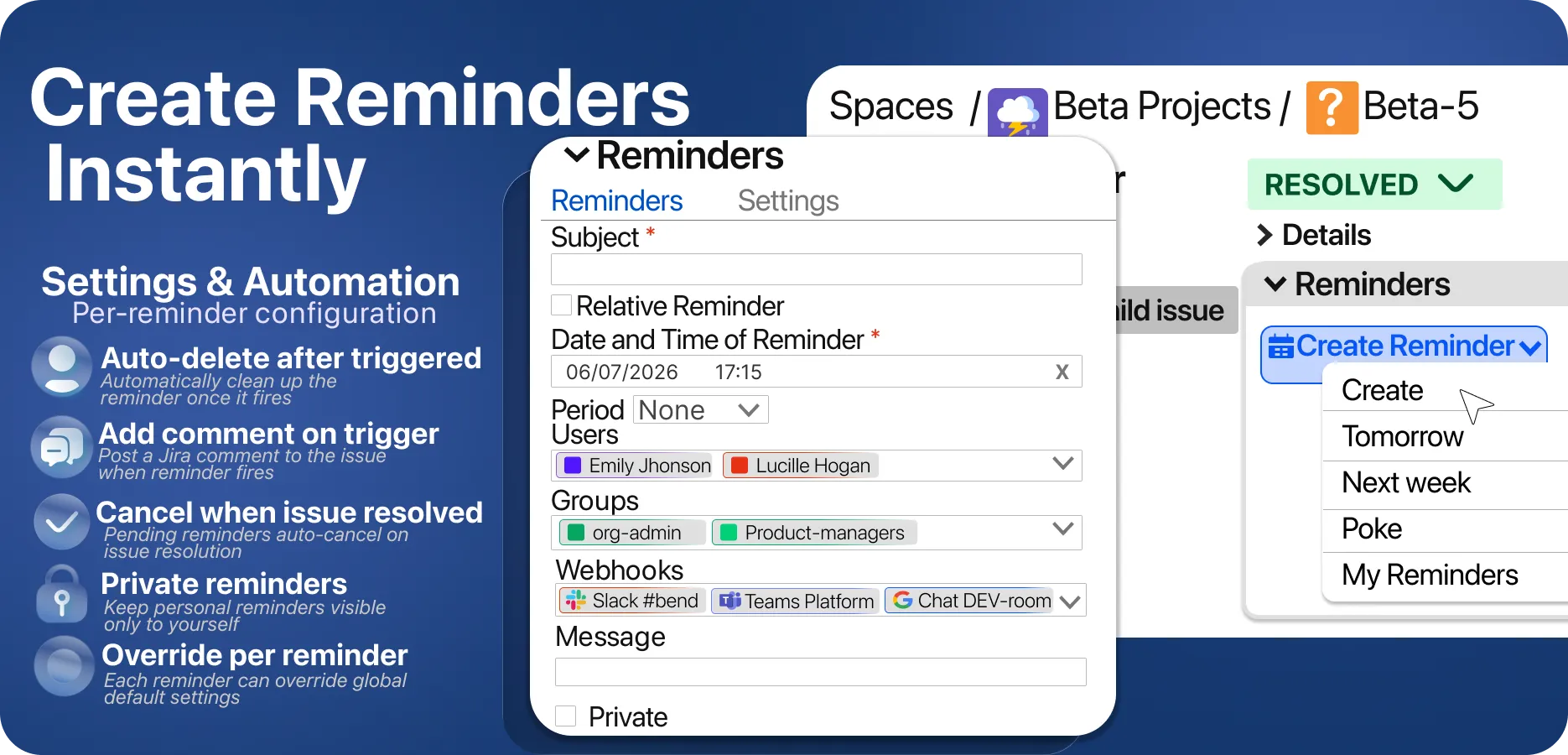 Issue Reminders screenshot 1